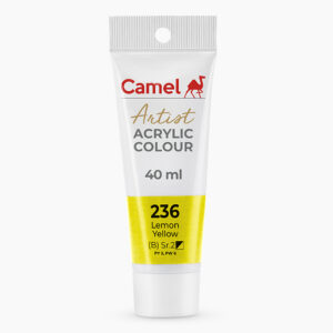 Camel Artist Acrylic 40ml – Lemon Yellow