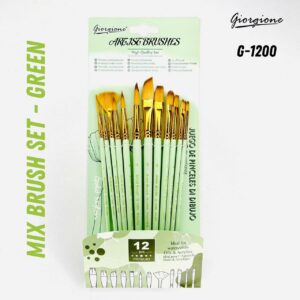 Giorgione Mix Brush Set Green - G1200