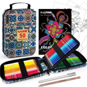 Kalour Premium Colour Pencils 50pc