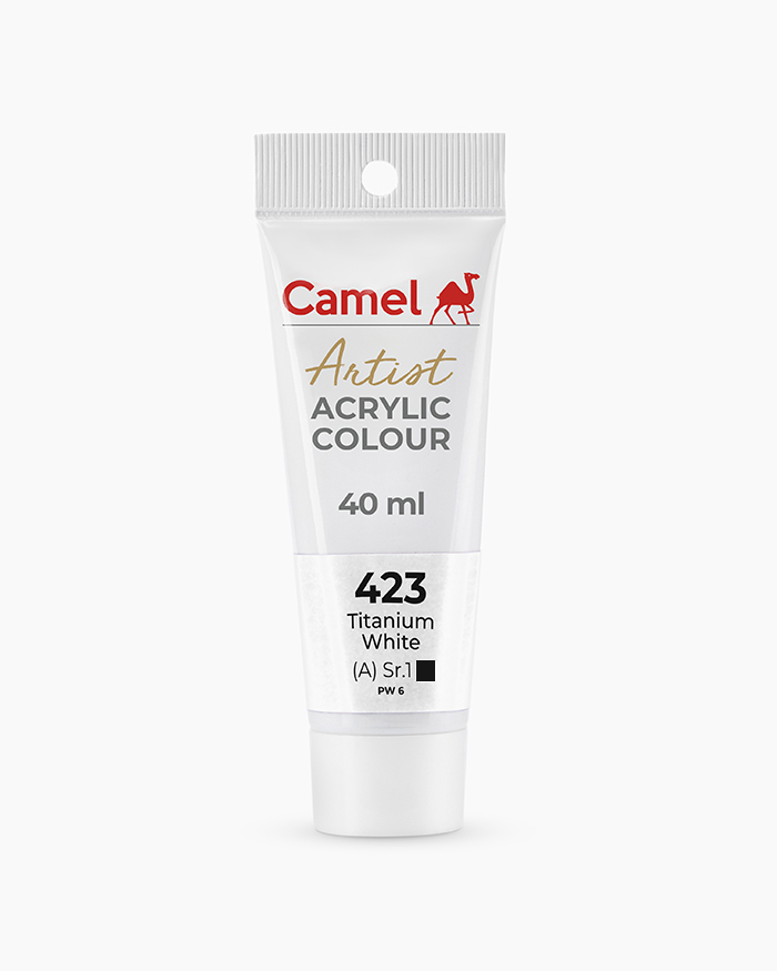 Camel Artist Acrylic 40ml - Titanium White