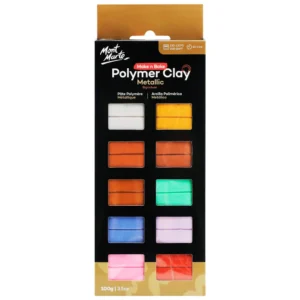 Mont Marte Make n Bake Polymer Clay Signature Metallic 100g