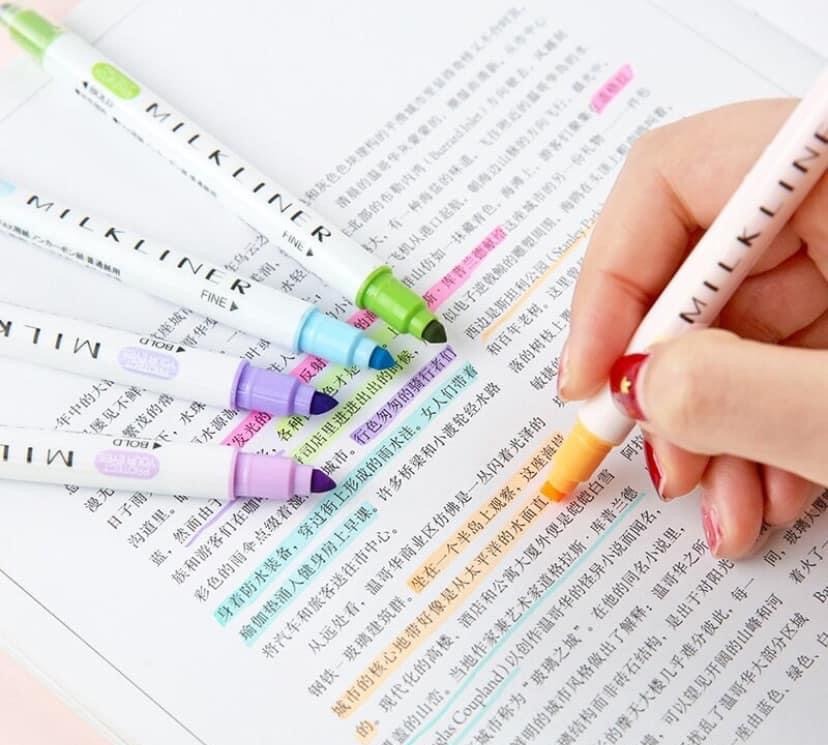 Milkliner Dual Tip Highlighter Markers - Image 3
