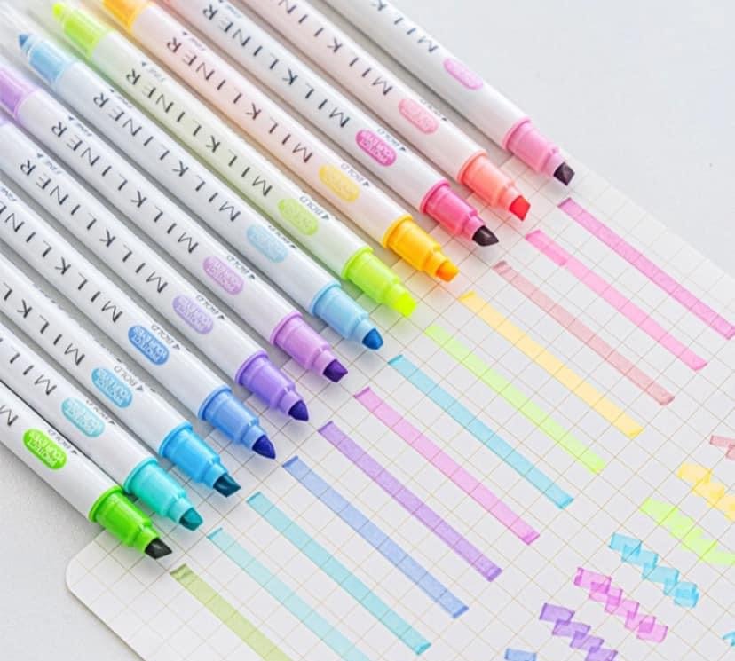 Milkliner Dual Tip Highlighter Markers - Image 5