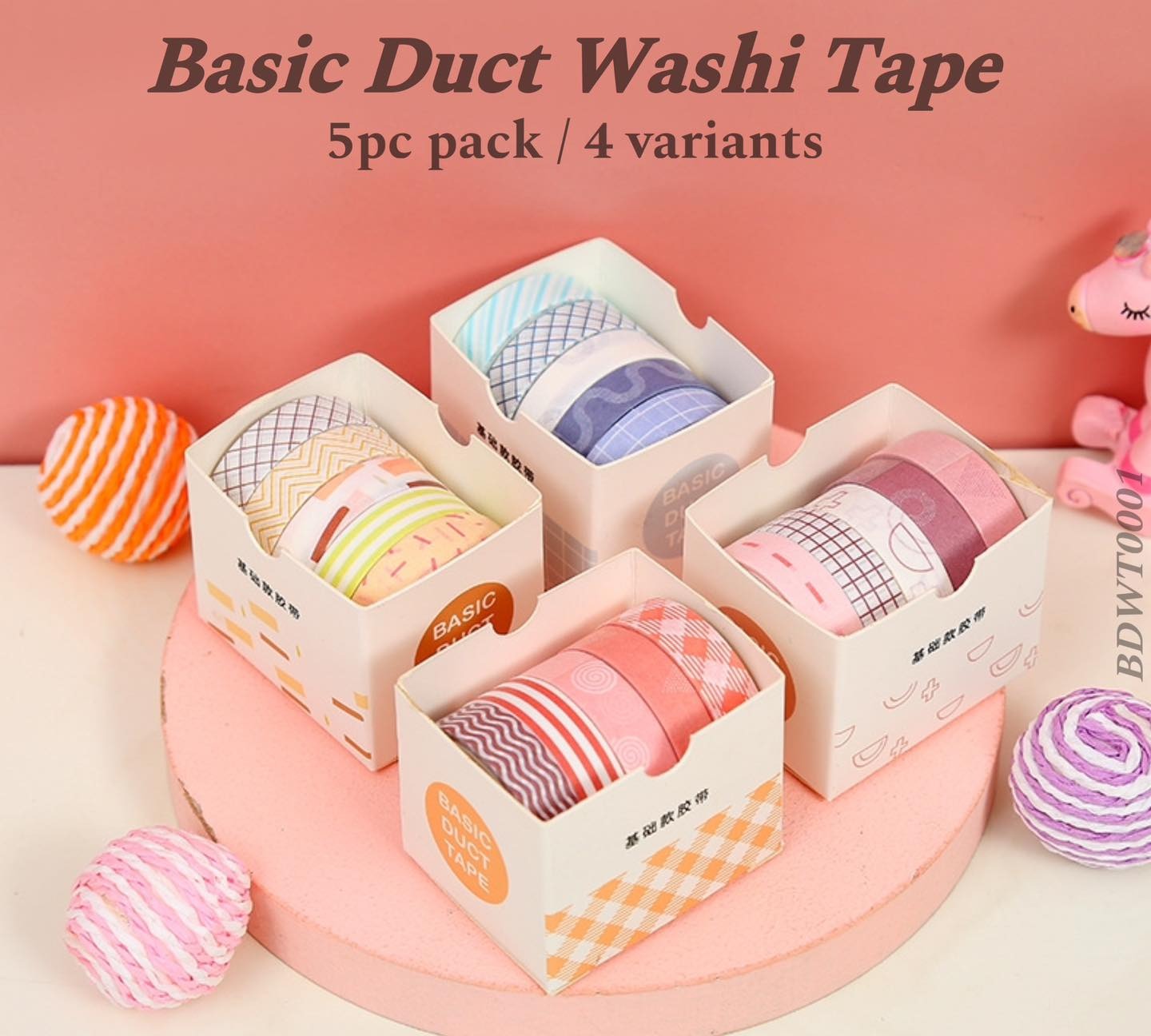 Basic Duct Washi Tape - Type 1 - Image 2
