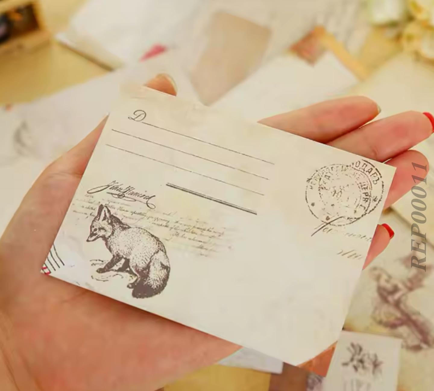 Retro Envelope Pack (12 Piece) - Image 5