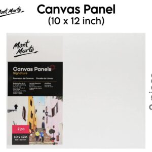 Mont Marte Canvas Panel – 10×12 inch (2pc Pack)
