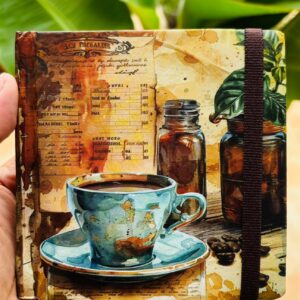 Art Lab Mini Journal - Coffee Lab