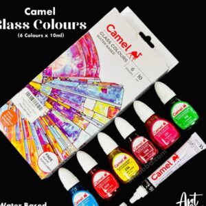 Camel Glass Colours Water Based (6pc x 10ml)