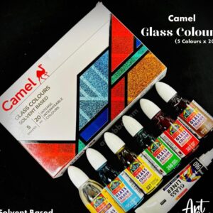 Camel Glass Colours Solvent Based (5pc x 20ml)