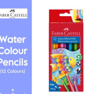 Faber-Castell Watercolour Pencils 12pc
