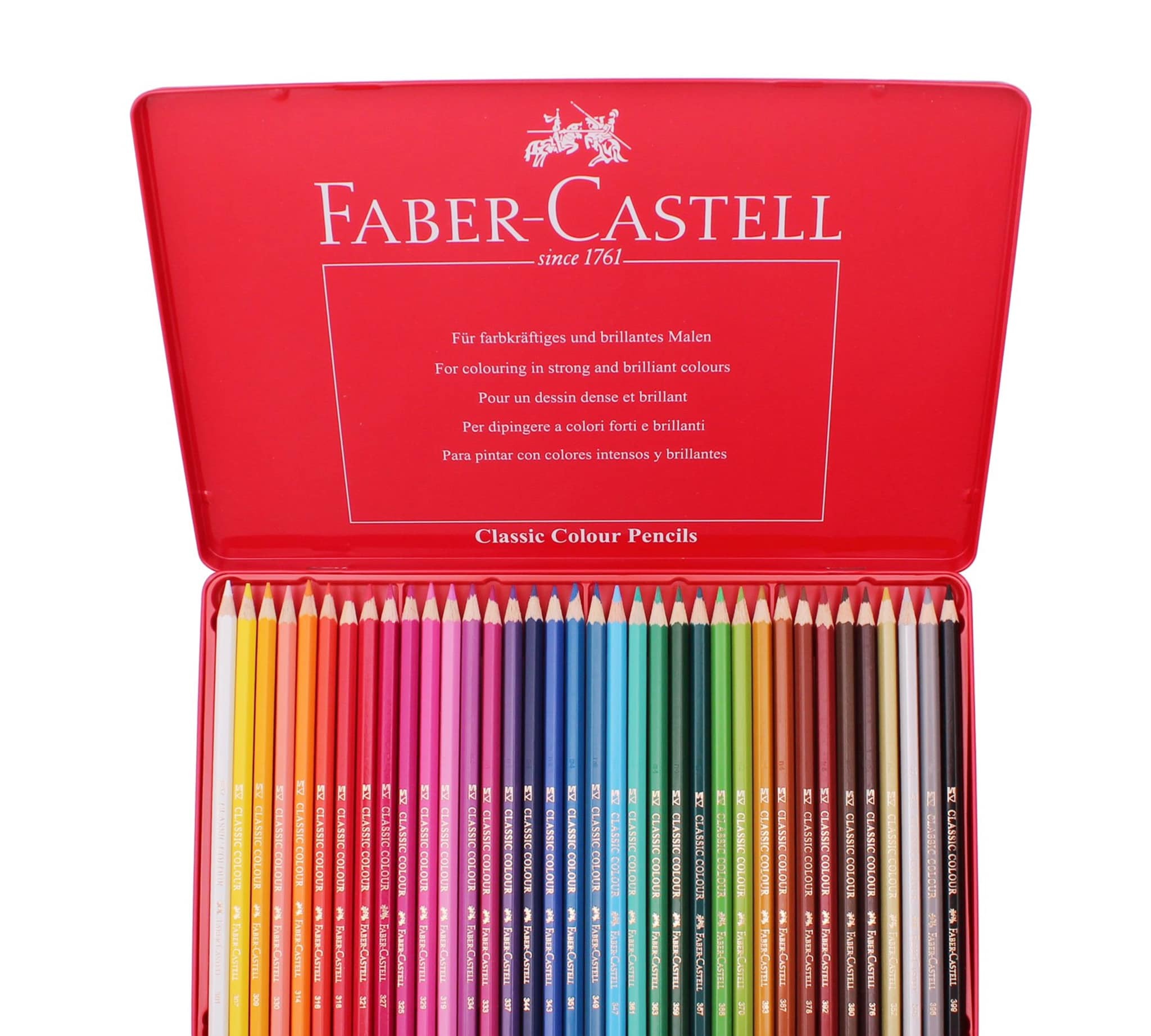 Faber Castell Classic Colour Pencils 36pc - Image 3