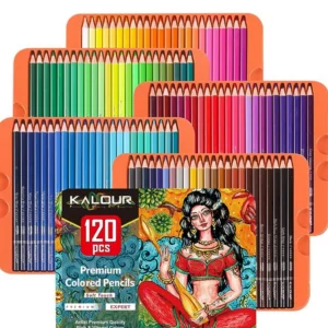KALOUR Professional Colored Pencils,Set of 120 Colors
