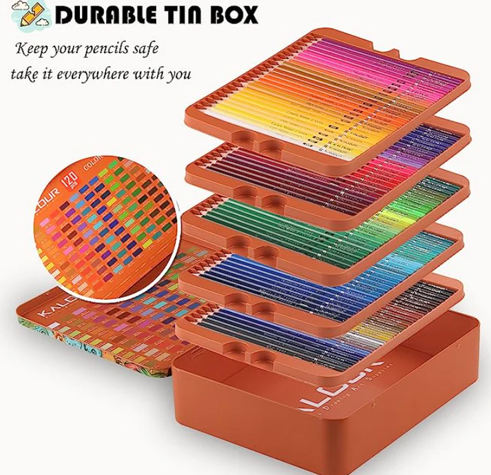 KALOUR Professional Colored Pencils,Set of 120 Colors - Image 3
