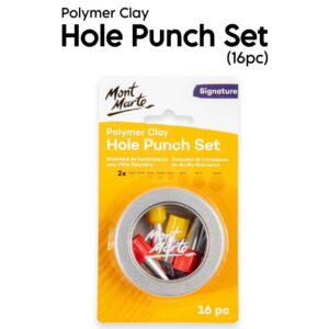 Polymer Clay Hole Punch Set 16pc