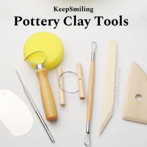 Keep Smiling Pottery Tools (8pc)