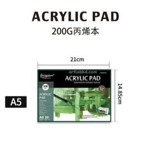 Giorgione Acrylic Pad A5 200GSM