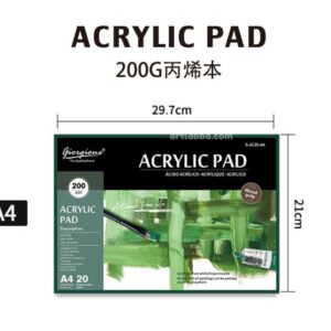 Giorgione Acrylic Pad A4 200GSM