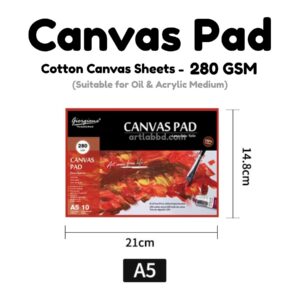 Giorgione Canvas Pad A5 280GSM