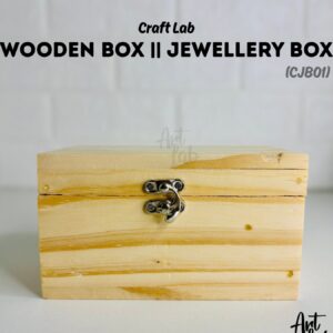 Craft Lab Wooden Box || Jewelry Box (CJB01)