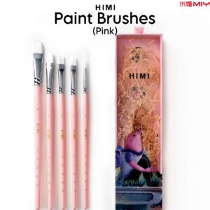 Himi Paint Brushes 5pc (Pink)