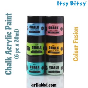 Home Decor Chalk Paints - Colour Fusion (6pc x 20ml)