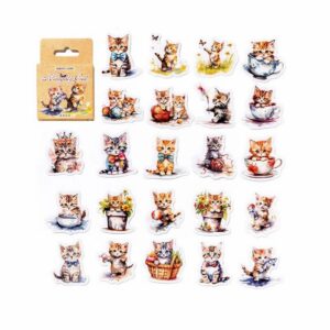 Naughty Cat Stickers