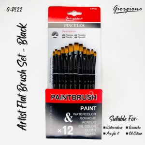 Giorgione Flat Brush Set – GP122