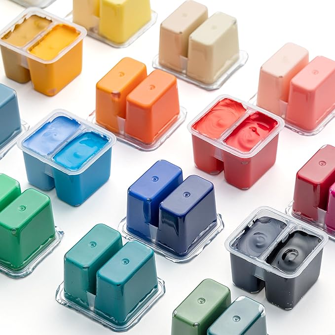HIMI 112 Colors 12ml Gouache Paint Set - Image 5