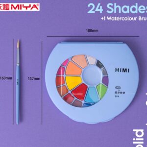 Himi Solid Watercolour 24 Shades