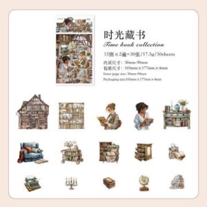 Sugar Poetry Life Sticker – Time Book Collection