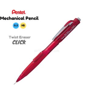 Pentel Twist Eraser Click Mechanical Pencil 0.5mm HB