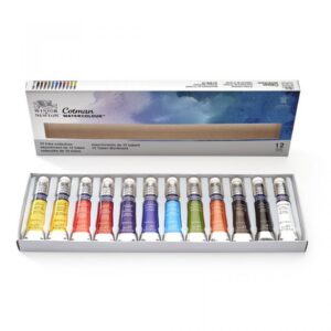 Winsor & Newton Cotman Watercolour Tubes 12pc 8ml