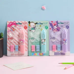 Kids Electric Eraser Set