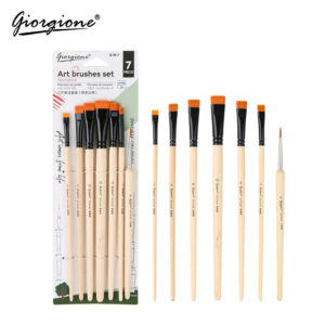 Giorgione Flat Brush Set 7pcs - GM7