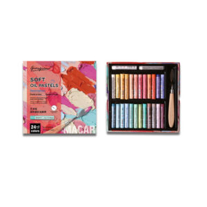 Giorgione Macaron Oil Pastels - 24 Colours
