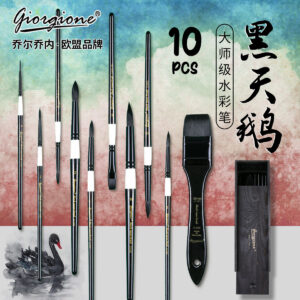 Giorgione Swan Hair Brush Set - G5300