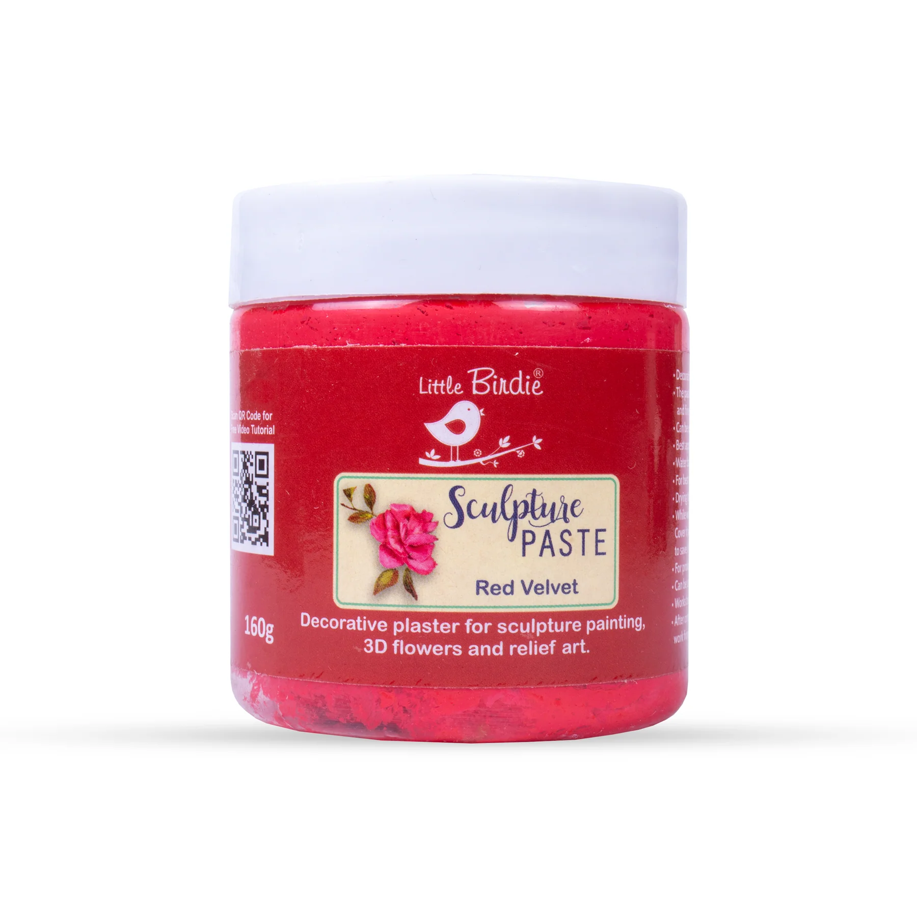 Sculpture Paste Red Velvet 160gm Bottle