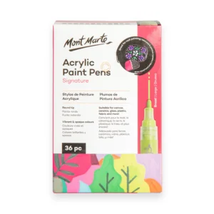 Mont Marte Acrylic Paint Pens Broad Tip Signature 36pc