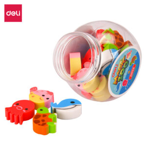 Deli-EH03206 Eraser - Small Jar