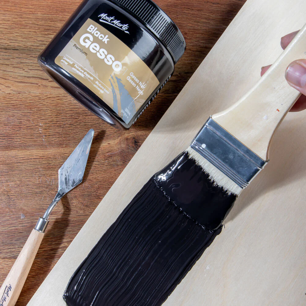 Mont Marte Black Gesso 500ml - Image 5