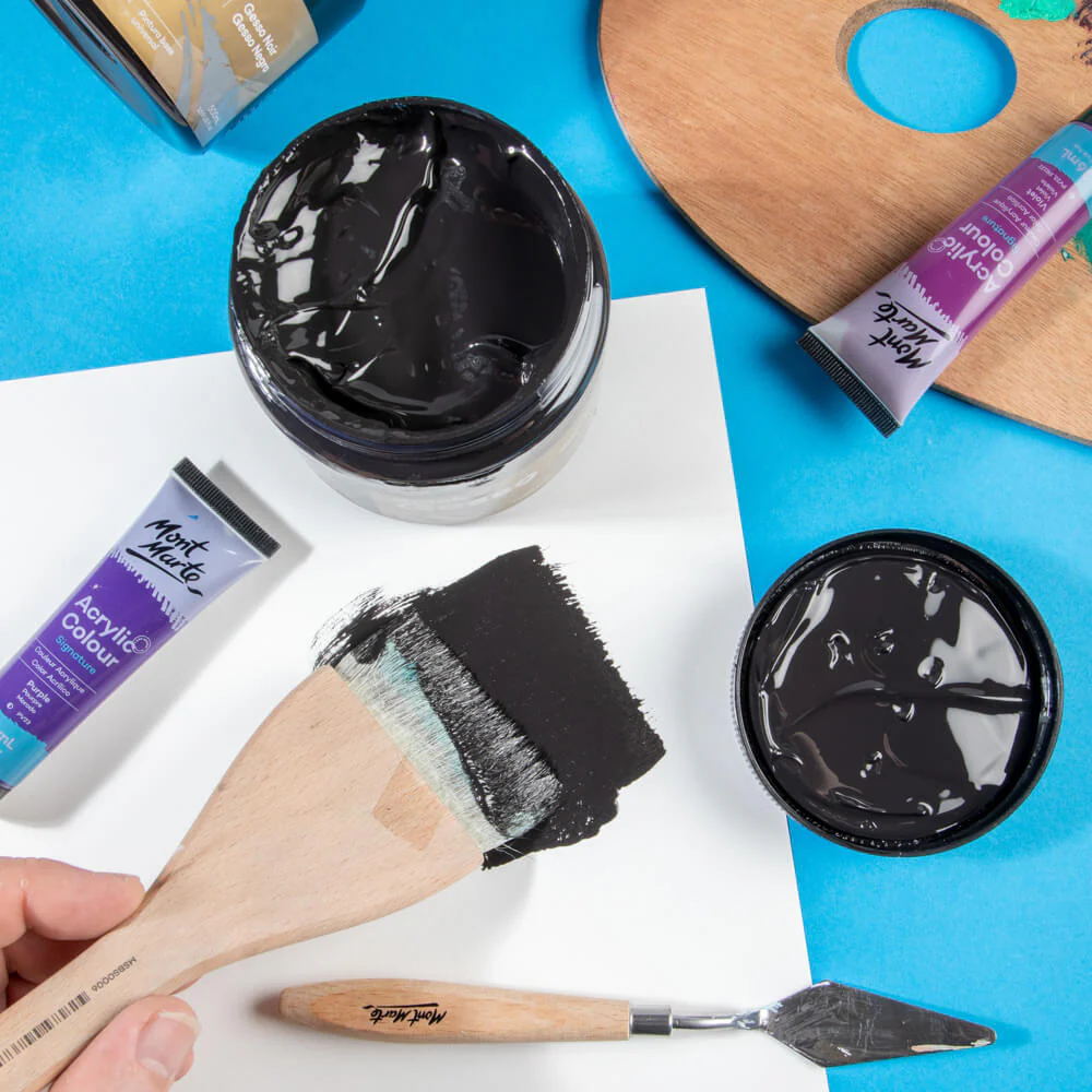 Mont Marte Black Gesso 500ml - Image 2