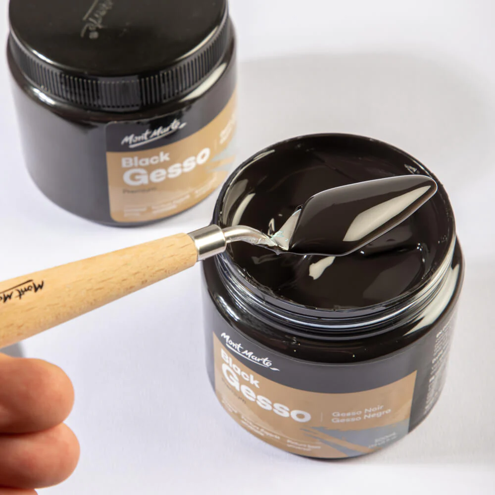 Mont Marte Black Gesso 500ml - Image 3
