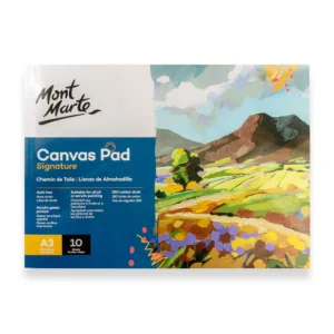 Mont Marte Canvas Pad Signature 10 Sheet A3 (11.7 x 16.5in)