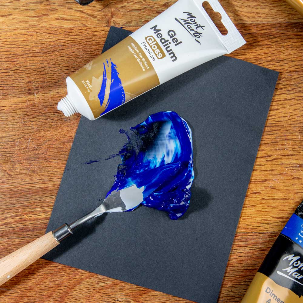 Mont Marte Gel Medium Gloss Premium 75ml - Image 3