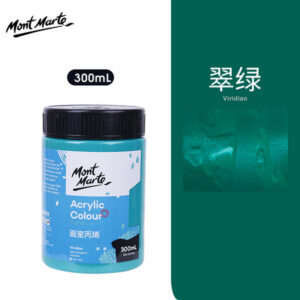 Mont Marte Acrylic Colour Paint Signature 300ml – Viridian