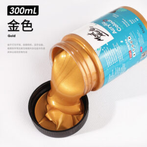 Mont Marte Acrylic Colour Paint Signature 300ml – Gold
