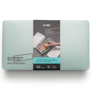 Himi Acrylic Paint 36 Colours x 12ml
