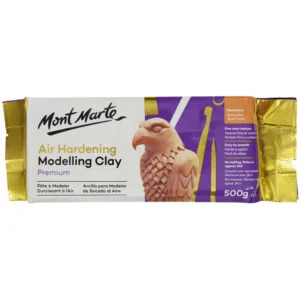 Mont Marte Air Hardening Modelling Clay 500g – Terracotta