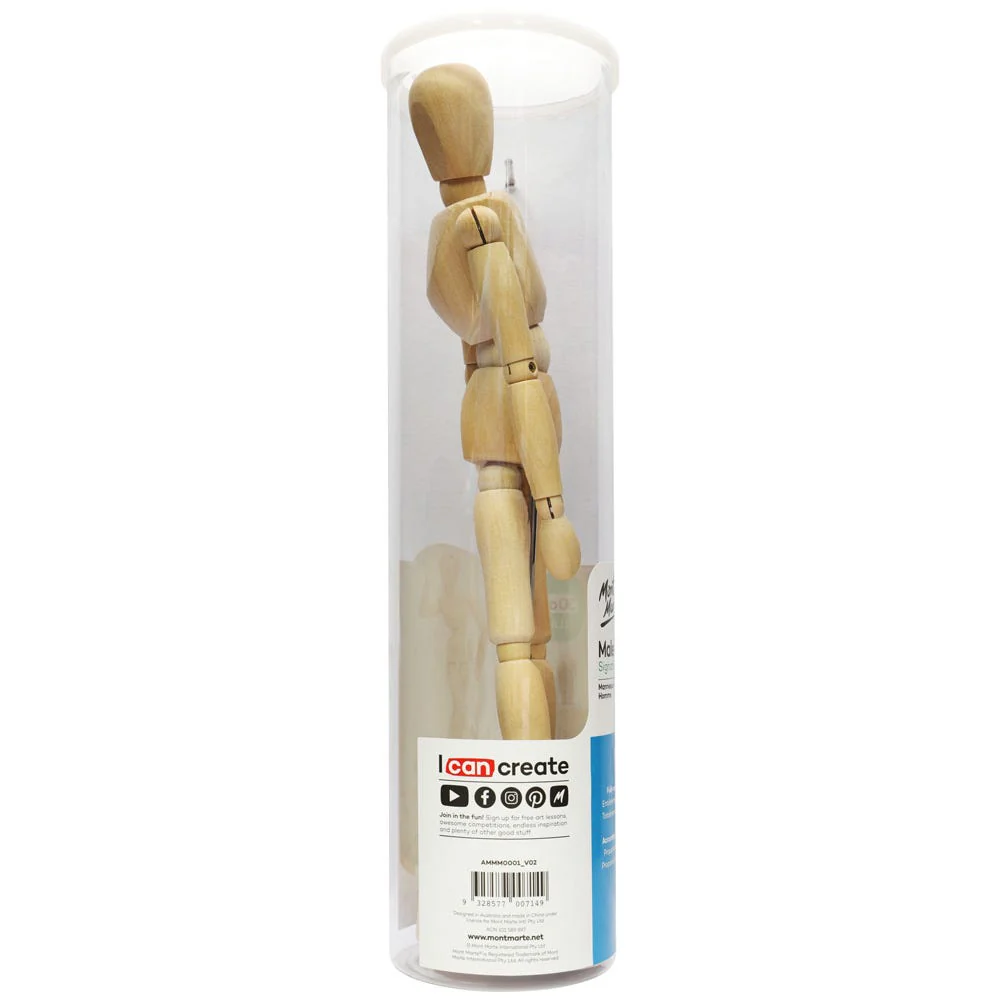 Mont Marte Male Manikin Signature 30cm (22.9in) - Image 2