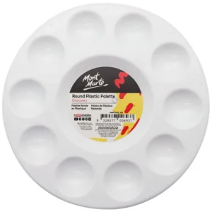 Mont Marte Round Plastic Palette Discovery 17cm (6.7in)
